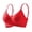 Red, variant on Ohufall Plus Size Everyday Bras for Women Full Coverage Soft Sleep Wirefree Bras Thin Style Push Up Bras Underwear, 32B/C-38B/C