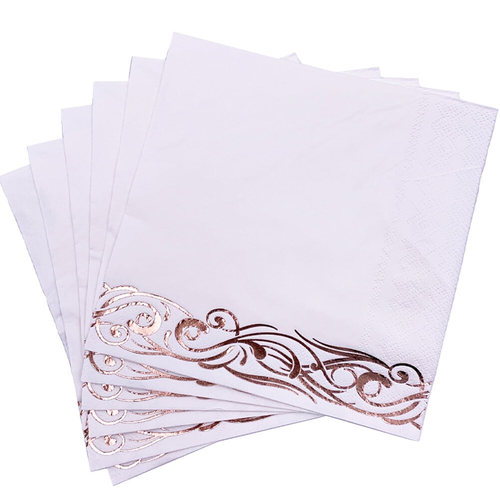 50pcs Disposable Napkin Tissue Party Napkins for Wedding Birthday