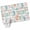 Teal Red, variant on Large Area Rugs for Living Room Bedroom, Teal Red Coastal 5'x8' Rug Washable Carpet Runner Indoor Outdoor, Nautical Seahorse Beach Coral Starfish Non Slip Floor Mats Rug for Kitchen, Bathroom