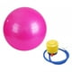 thumbnail image 5 of Pelota de Yoga, pelota de estabilidad, antideslizante, antiexplosión, ejercicio pesado, silla de pelota de equilibrio para mujer, hogar, práctica de 75cm Rosa DYNWAVEMX pelota de yoga, 5 of 8