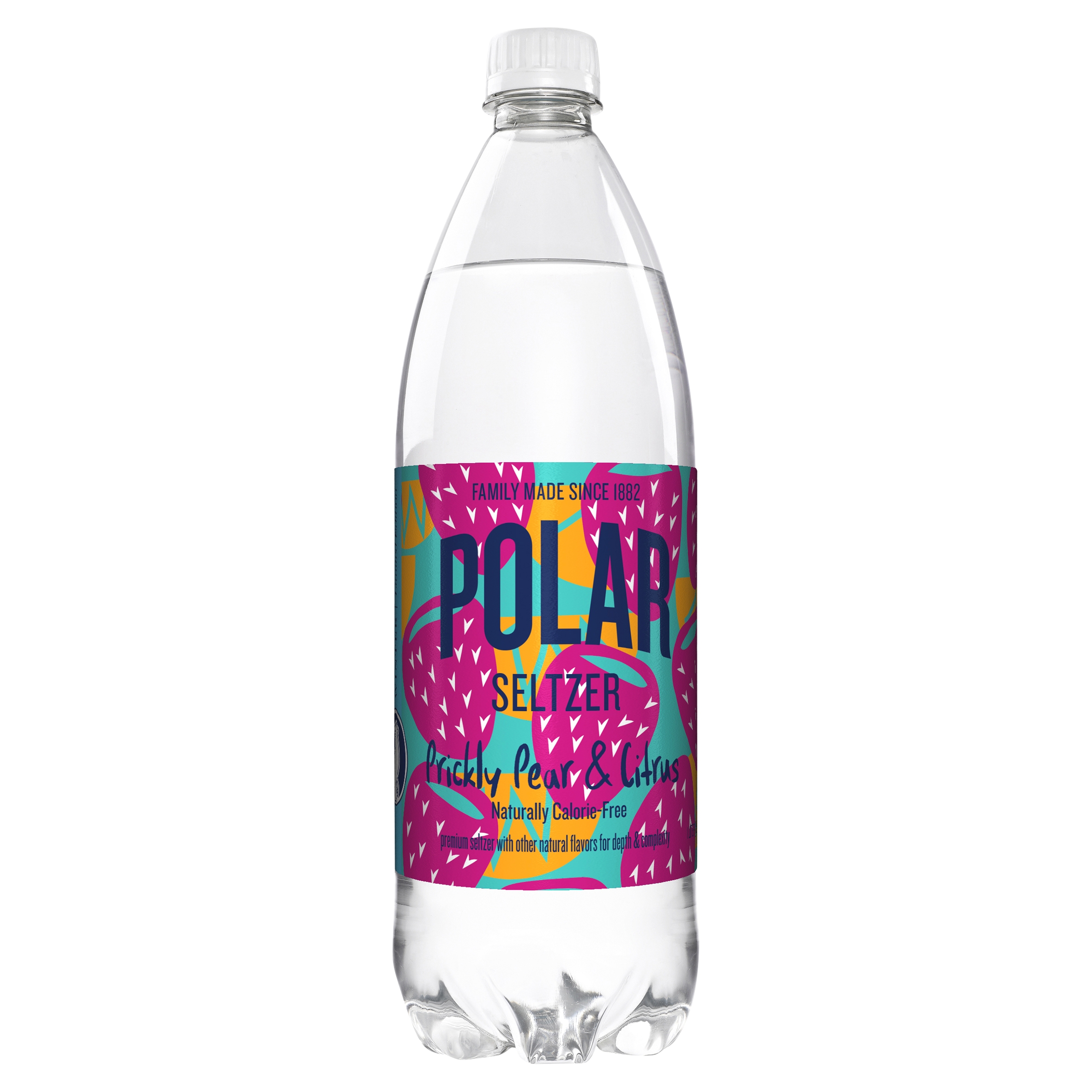 Polar Seltzer 1L Prickly Pear & Citrus