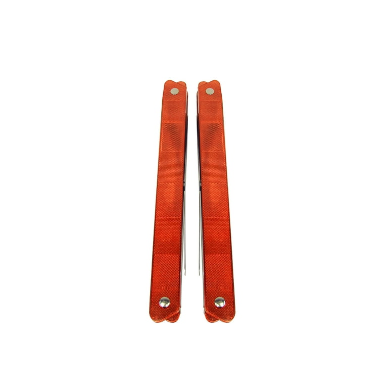 2pc Red Reflective Safety Reflector Roadside Emergency Essentials Warn Triangle 2pc Red Reflective Safety Reflector Roadside Emergency Essentials Warn Triangle