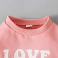 thumbnail image 6 of Elainilye Fashion Baby Girls Boys Cute Bodysuit Spring Long Sleeve Button Sweat Shirt Jumpsuits For 0-12 Months Old Newborn,Pink, 6 of 8