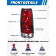 thumbnail image 2 of Conjunto de luces traseras compatible con LIWEDFG para Chevrolet/GMC, 2 of 7
