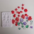 thumbnail image 6 of Flexible Silicone Jewelry Mould With Marine Life Pattern For Pendant Making Projects, 6 of 20