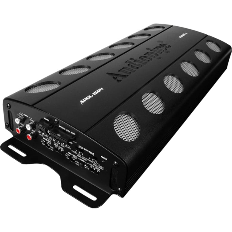 Audiopipe APCL1504 Car Amplifier, 1500 W PMPO, 4 Channel, Class AB