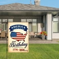 thumbnail image 3 of Amhnf America 250th Birthday 1776 2026 Usa Map Flag Linen Garden Flag For Home Outdoor Garden Yard Decor 12x18 inch, 3 of 5