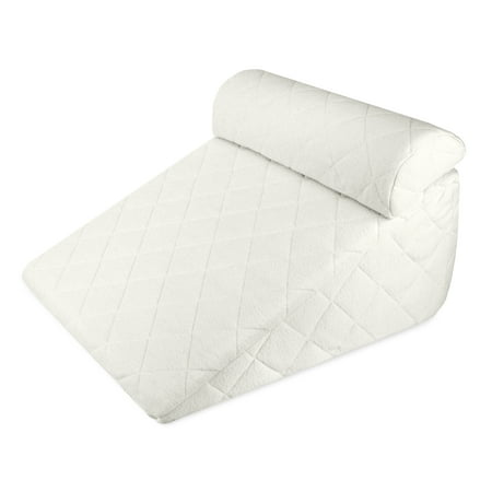 Acid Reflux 14 Bed Wedge Pillow Set With Half Moon Bolster