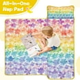 thumbnail image 4 of Pioneer Flower Floral Print Pattern Toddler Nap Mats for Kids Preschool,Sleeping Mat Bag or Kids,Toddler Sleeping Bag,Toddler Nap Mat or Daycare, 4 of 6