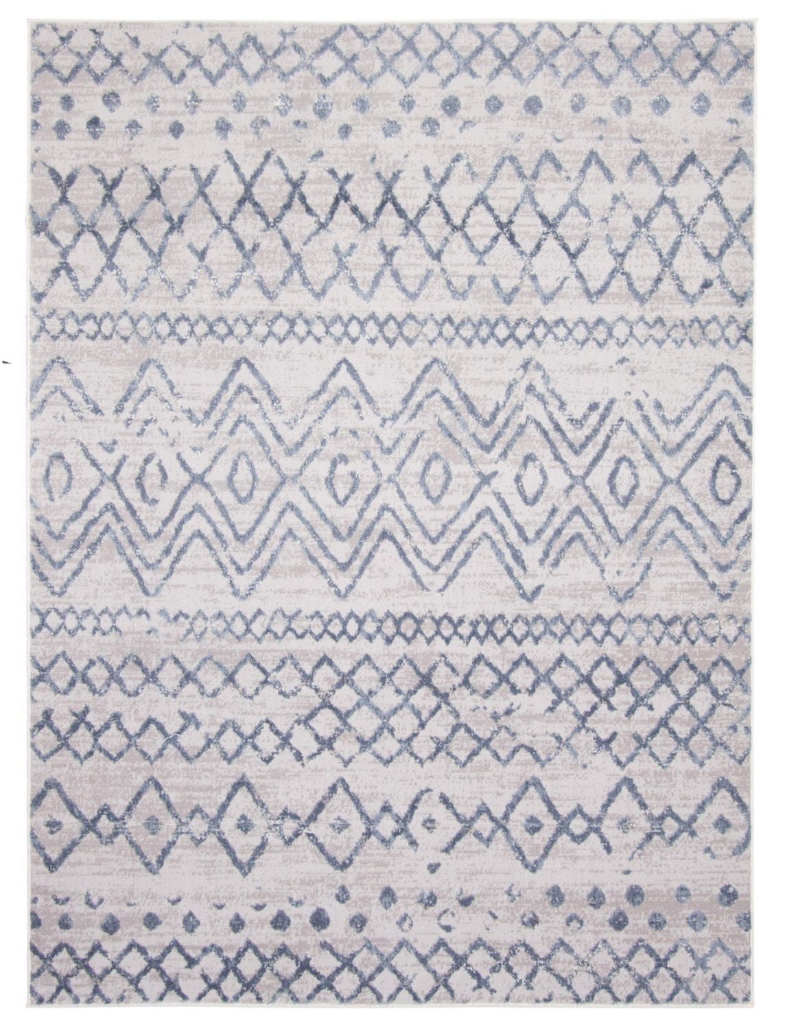Ecarpet Geometric Indoor Area Rug Astrid Collection