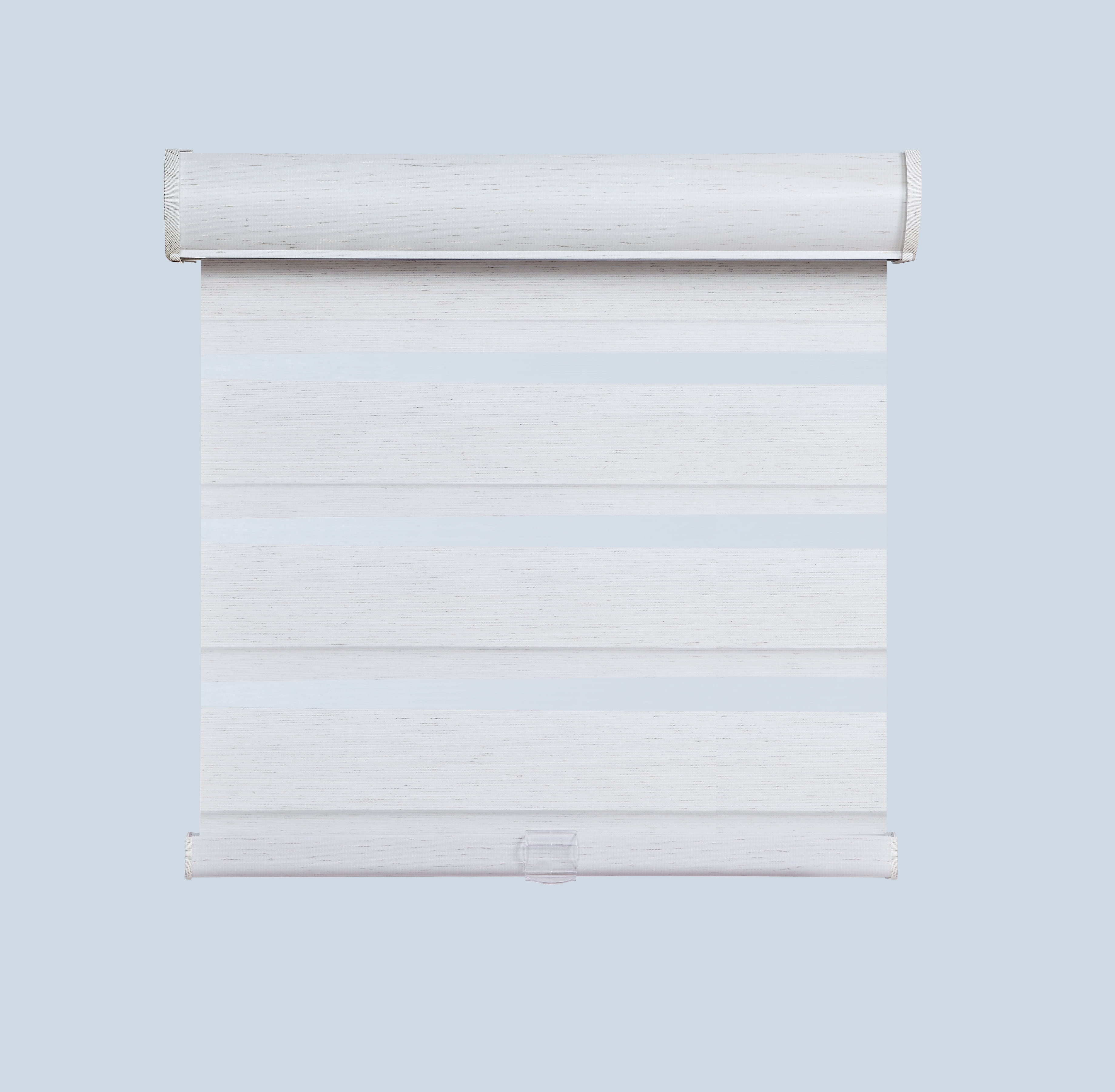 Cordless Light Filtering Layered Shade 58" X 72" Natural