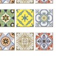 thumbnail image 3 of Calcomanías Adhesivas de Mosaico perfecl 20 piezas Decoración de Pared S 10x10cm, 3 of 8