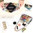 thumbnail image 2 of FORMRS Womens Shoulder Bag with Chain Strap Clutch Purse Cute Tote Handbag, Blue Floral Tomatoes, 2 of 7