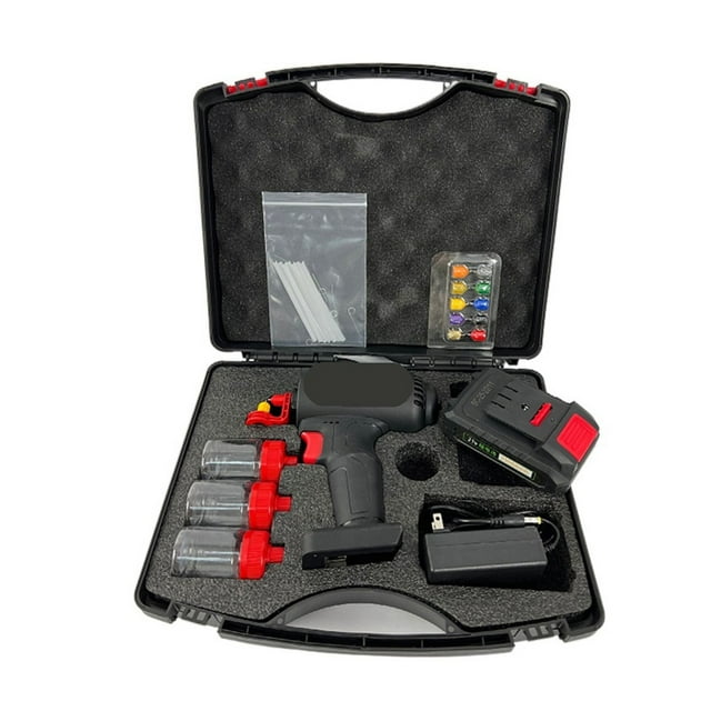 Adjustable Electric Spray Gun, Wireless Lithium Battery Powered Paint Repair Tool, Small Size ,Easy to Use