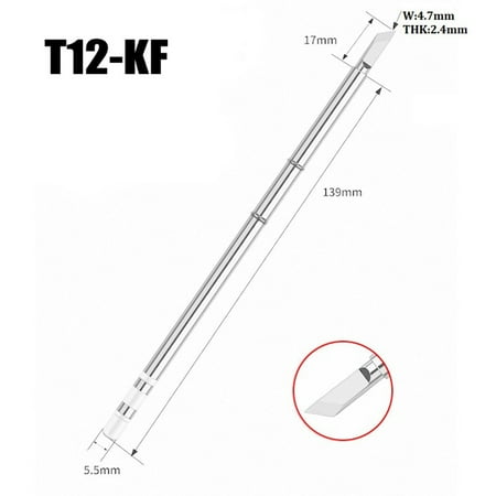 

T12 K J Series Soldering Iron Tip For 950D 202 942 Soldering Station WeldingTool