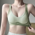thumbnail image 4 of Womens Seamless Push Up Bras Full Coverage Comfortable Bra V Neck Bralettes Wireless Everyday Bras Underwear Bralette, 4 of 9