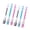 6 sticks, variant on Ywmsfl 6/12Pcs Fun Inoculator Gel Pen 0.38MM Needle Tip Gel Inks Pen With Scale Marking Black Inks For Note Taking Journaling