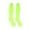 Green, variant on Gymnture 1 Pair of Solid Color Sports Stockings Football Socks Knee High Socks Sports Tube Socks Fluorescent Green (Free Size)