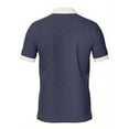 thumbnail image 5 of Men's Casual Short -sleeved Lapel Polo Shirt, Summer Men's Clothing European measurement, 5 of 5