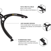 Saris Arc Bicycle Carrier for Car and SUV | Bike Rack for Safe Transport