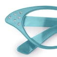thumbnail image 4 of Hip Hop 50's Shop Womens Cat Eye Rhinestone Glasses (Adult Teal), 4 of 7
