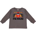 thumbnail image 3 of Inktastic Race Car 4th Birthday Boys Long Sleeve Toddler T-Shirt, 3 of 5