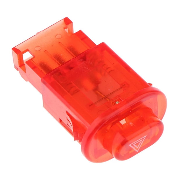 Interruptor de Señal Yotijar de Doble Flash Universal para Motocicleta Rojo