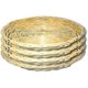 thumbnail image 1 of 4 soportes para platos de papel de bambú: soporte para platos de tejido redondo resistente de 10 pulgadas, soportes para platos de papel reutilizables compatibles con fiestas de picnic, 1 of 4