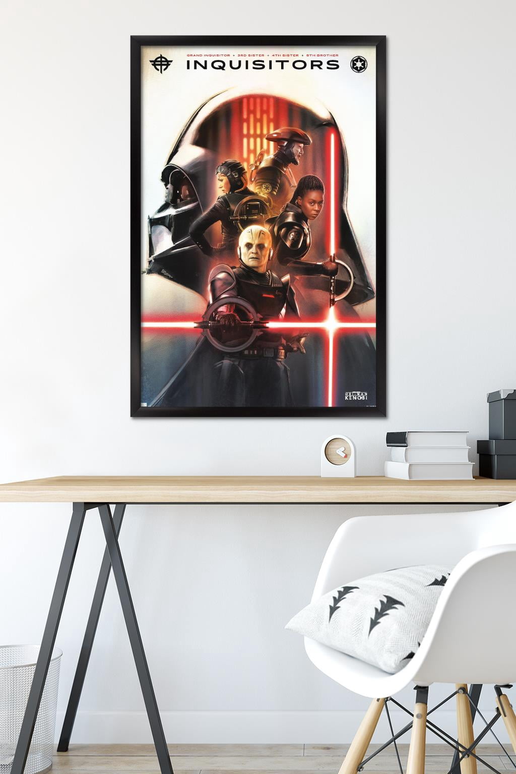 Star Wars: Obi-Wan Kenobi - Inquisitors Wall Poster, 22.375" x 34" Framed