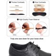 thumbnail image 4 of Heel Grips Forro Inserto para zapatos holgados Dr. Foot Black, 4 of 6