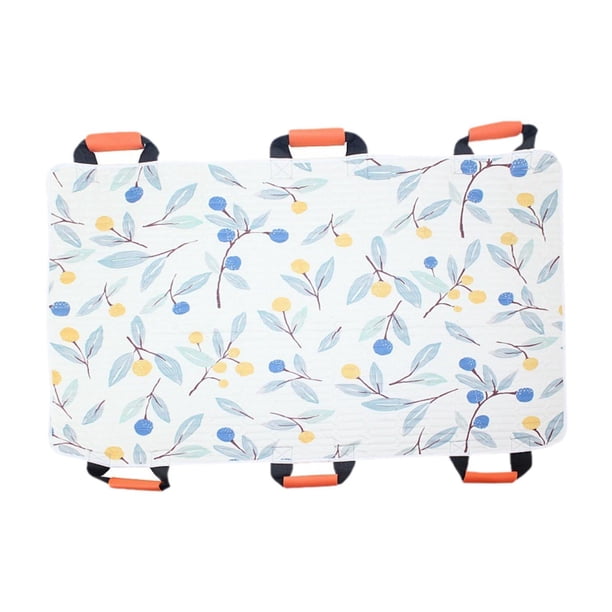 Almohadilla de cama, accesorios para colchón, suave, amplia cobertura, sábana para pacientes con discapacidad, sábana de transferencia para pacientes Vistoso