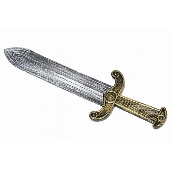Roman Dagger Gold / Silver Solid Handle Adult Costume OS