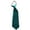Turquoise Blue, variant on Easy Slip On Solid Color Polyester Tie, 1 to 6 years