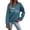 Blue, variant on IWRICH Yes I'm Cold Me 24:7 Sweatshirt Women's Funny Long Sleeve Letter Printed Lightweight Graphic Pullover Tops Blue XL