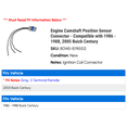 thumbnail image 2 of Engine Camshaft Position Sensor Connector - Compatible with 1986 - 1988, 2005 Buick Century 1987, 2 of 3