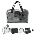 thumbnail image 1 of Equate Beauty Cosmetic Bag - Value Set - Black, 1 of 5