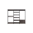thumbnail image 4 of Klair Living Monica Wood Walk-in Closet System in Rustic Gray, 4 of 4