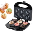 thumbnail image 1 of Aigostar Mini Máquina Eléctrica para Hacer Donuts, con Doble Indicador LED, Placa Antiadherente, Capacidad para 6 Donuts, Ideal para Niños para Preparar Desayunos, Bocadillos y Postres, 1 of 7