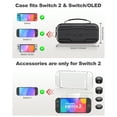 thumbnail image 4 of Beboncool Switch 2 Carrying Case Compatible with Nintendo Switch 2 Accessories, 4 of 9