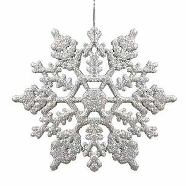 Matsuzay 12 piezas de decoración de copo de nieve de Navidad portátil para interior y exterior de oficina, decoración de dormitorio, fiesta, fiesta, Type3 NO3 Matsuzay JR0778-02