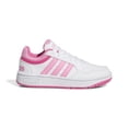 thumbnail image 1 of Tenis Casual Adidas Hoops 3.0 K Blanco/Rosa IG3827 Mujer 23cm, 1 of 5