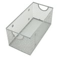 thumbnail image 2 of YBM Home Wire Mesh Open DVD, CD, Book Storage Basket 11 x 5.5 x 5, 2 of 6