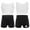 White Black, variant on Hansber Kids Girls Gymnastics Outfits Sparkle Star Rhinestones Crop Top with Dance Shorts Set Activewear White 8