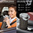 thumbnail image 5 of Modern 30oz Handheld Travel Tumbler with Handle – Double Wall Stainless Steel Insulated Cup, Flip Straw Lid, Leak-Proof & BPA-Free for Hot and Cold Drinks – Durable Coffee & Juice Mug White, 5 of 7