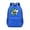 Blue, variant on Super Brothers School Backpacks – Classic Plumber Video Game Character Backpacks – Movie Themed Bookbag Ideal for Back to School Gifts