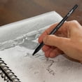 thumbnail image 2 of Durable Charcoal Pencils for Sketching with Soft Medium Hard Tips Black Color 3Pcs, 2 of 9