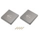 thumbnail image 1 of Botón interruptor de liberación Unique Bargains 1 Grupo 1 Vía Cuadrado PC Plata Gris 250V 10A paquete de 2, 1 of 6