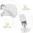thumbnail image 3 of WRISTBIQUE 4Ud Clips Con Peso Piedra Para Manteles En Exteriores Ideales Para Jardín Y Fiestas, 3 of 8