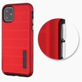 thumbnail image 2 of Apple iPhone 11 Phone Case [Shockproof] Drop-Protection Hard PC Soft Hybrid Impact Heavy Duty Dual Layers Body Protective Textured Anti Slip Armor Rubber Rugged TPU Cover RED for Apple iPhone 11, 2 of 2