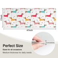 thumbnail image 5 of Colorful Funny Dachshund Kitchen Rug Mat,Kitchen Runner Rugs Non Skid Washable,Decorative Kitchen Floor Mats for Kitchen,Sink,Laundry,17"X47", 5 of 5